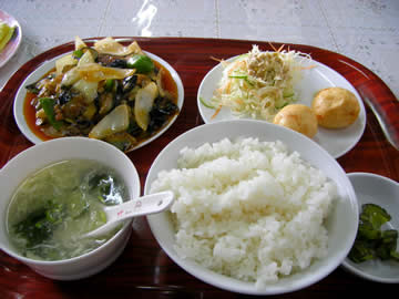 台湾料理　金香源（キンコウゲン）の日替わりランチ