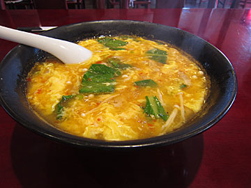 中国料理 香蘭の酸辣湯麺