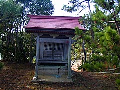 赤崎海岸の松島の神社の画像