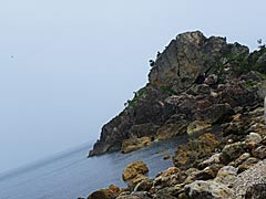 曽々木海岸窓岩の画像