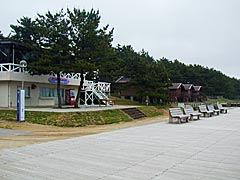 増穂浦海岸の海水浴場