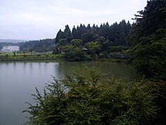 赤蔵山お池尻ため池の画像