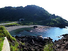 光浦海岸の大尖岩