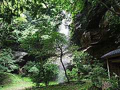 深見の桜滝の画像
