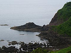 木の浦海岸シャク崎からの眺望の画像