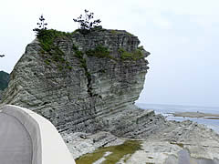 仁江海岸　鯖尾岩の画像