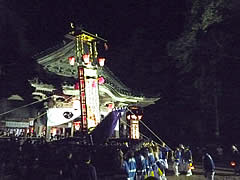 富来八朔祭礼の富木八幡神社の画像