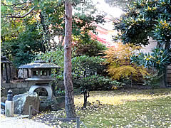 慶雲館の紅葉の画像