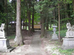 古墳公園とりやの白山神社の画像