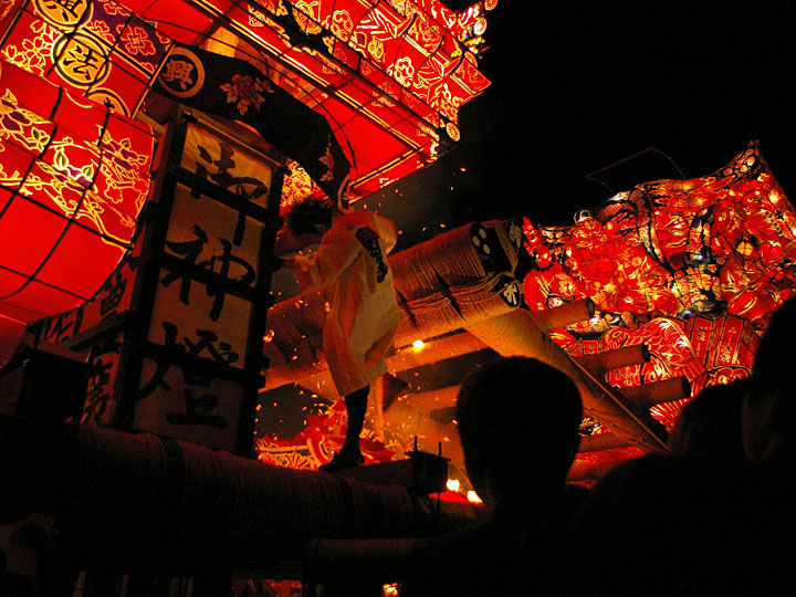津沢夜高行燈祭りの画像