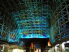 金沢駅もてなしドームのデジタル掛軸（Ｄ－K）の画像
