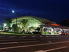 金沢駅の百万石まつりライトアップの画像