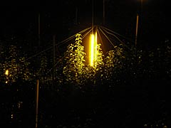奥谷町梨園の防蛾灯の画像