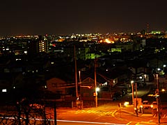 夜景の綺麗な展望スポット大乗寺丘陵総合公園の画像
