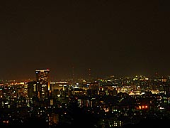 夜景の綺麗な展望スポット卯辰山の望湖台の画像