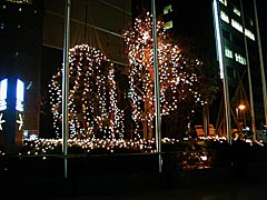 日航ホテル前（金沢駅前 冬のイルミネーションの画像